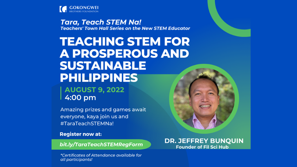 Teaching STEM for a Prosperous and Sustainable Philippines